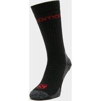 Salomon Men's Heavy Weight Merino Socks 2 Pack, Black