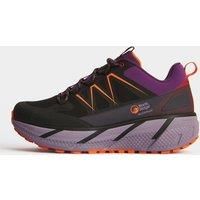 NORTH RIDGE Women/'s Flux Speed Mid Walking Shoes with High Traction Rubber Sole, Waterproof, Breathable, Durable Ripstop Upper (Black, UK Footwear Size System, Adult, Women, Numeric, Medium, 8)