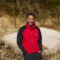 Men's Active Hoodie, Red