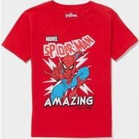 Kids' Spiderman T-Shirt, Red