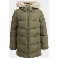 Kids' Baffle Parka, Khaki