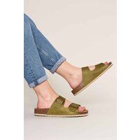 'Bavaria Waxy' Cork Footbed Sandals