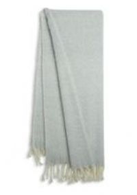 Habitat Woven Brushed Throw - Blue - 125x150cm
