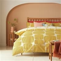 Habitat x Scion Cotton Lohko Yellow Bedding Set - Double