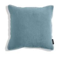Habitat Cotton Velvet Cushion - Blue - 43x43cm