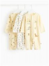 Disney Winnie The Pooh Footless Sleepsuit 3 Pack Up to 3 mths