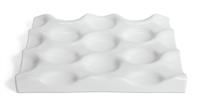 Habitat 60 Crate Ceramic Fruit Bowl - White