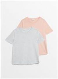 MATERNITY Nursing Plain Short Sleeve Top 2 Pack 20