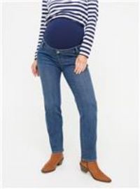 MATERNITY Overbump Straight Leg Denim Jeans 8