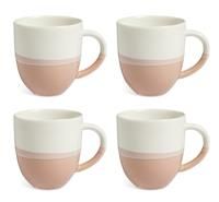 Habitat Dipped Set of 4 Stoneware Mugs