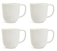 Habitat x Scion Set of 4 Stoneware Mugs - White