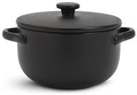 Habitat 2 Piece Stoneware Mini Casserole Dish - Black