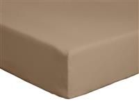 Habitat Cotton Rich Taupe Fitted Sheet - Double