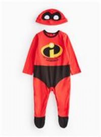 The Incredibles Printed Sleepsuit & Hat Set 9-12 months