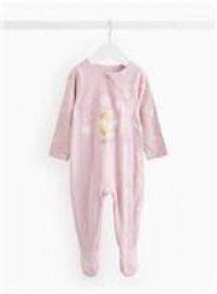 Lilac Harry Potter Printed Sleepsuit Up to 1 mth