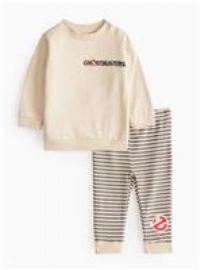 Halloween Ghostbusters Print Sweatshirt & Leggings Up to 3 mths