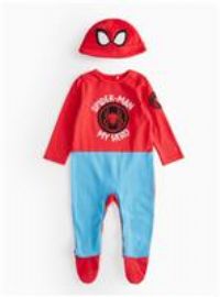 Spider-Man Sleepsuit & Hat Set 6-9 months