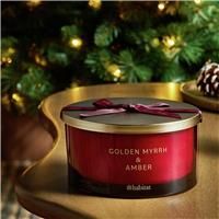 Habitat XL Multi Wick Candle - Golden Myrrh & Amber