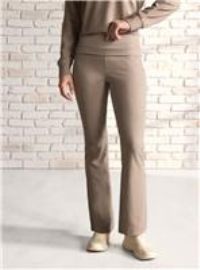 REAKTIV Taupe Luxe Lounge Fold Over Waist Flare XL