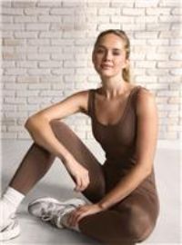 REAKTIV Taupe Unitard M