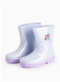 Disney Frozen Lilac Iridescent Rubber Wellies 1