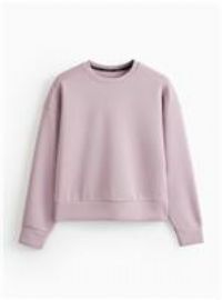 REAKTIV Mauve Soft Touch Scuba Sweat M