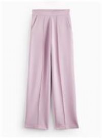 REAKTIV Mauve Soft Touch Scuba Wide Leg Jogger XS