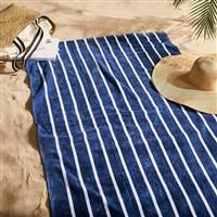 Habitat Blue Skinny Stripe Beach Towel