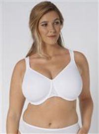 TRIUMPH White Comfort Minimiser Bra 42D