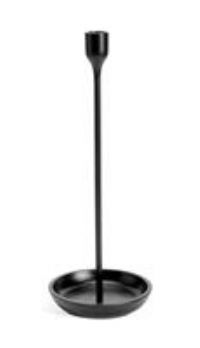 Habitat Tall Metal Candle Stick - Black