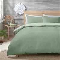 Habitat Cord Light Green Bedding Set - Double