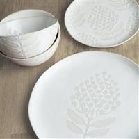 Habitat x Sanderson & National Trust Bellis 12pc Dinner Set
