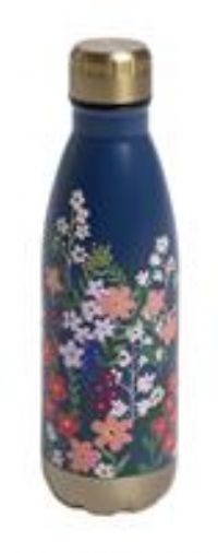 Home Winter Floral Stainless Steel Water Bottle - 500ml