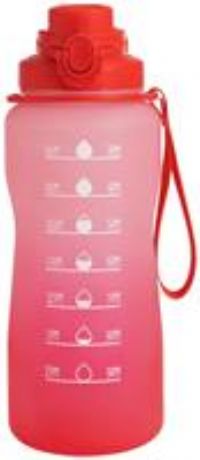 Home Pink Ombre Water Tracker Bottle - 2.2 litre