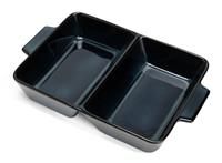 Habitat Large Navy Reactive Divided Roaster