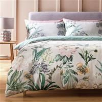 Argos Home Cotton Botanical Floral White Bedding Set - King