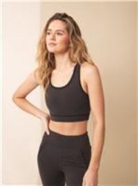 REAKTIV Charcoal Co-ord Sports Crop Top M