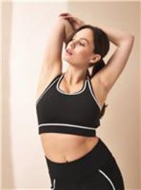 REAKTIV Black Co-ord Sports Crop Top M