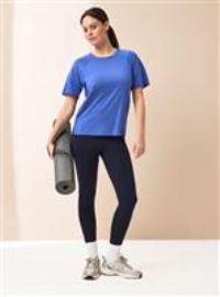 REAKTIV Navy High Waisted Everyday Legging With Pockets XS