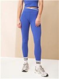 REAKTIV Cobalt Blue Soft Touch Yoga Wrap Waist Co-ord Legging M