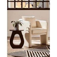 Premier Housewares Walsa Mango Wood Side Table