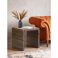 Premier Housewares Bambusa Bamboo Side Table