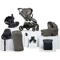 Mamas & Papas Flip Xt3 Harbour Grey 8 Piece Complete Cloud T Kit