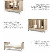 Mamas & Papas Harwell Convertible Cot Set (Convertible Cot & Dresser) - Cashmere