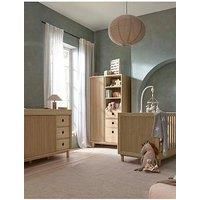 Mamas & Papas Oska Wide Range (Cotbed, Wide Dresser & Wardrobe) - Natural Oak