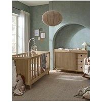 Mamas & Papas Oska Wide Set (Cotbed, Wide Dresser) - Natural Oak