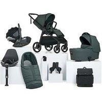 Mamas & Papas Complete Kit - Ocarro&Sup2; Teal (Inc Pushchair, Carrycot, Adaptors, Cupholder, Bag, Footmuff, Cloud T & Isofix Base)