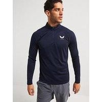 Castore Mens Training Adapt Lightweight Zip - Navy