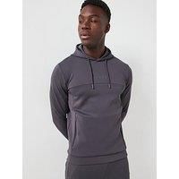 Castore Scuba Hoody Polyester Men's Grey Hooded Sweatshirt