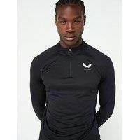 Castore Men'S Training Light Weight 1/4 Zip Top - Black